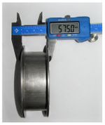 Полукольца упорные вала коленчатого Ricardo R6105ZDS1; TDK 56 4L-170 6LT(к-т на 1 дв-ль.из 2 шт.)/Thrust pieces, kit