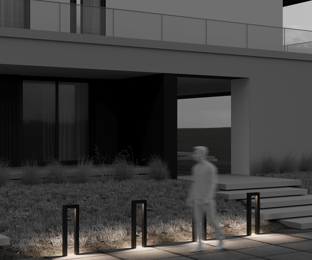 Ландшафтный светодиодный светильник Maytoni Frama O469FL-L12GF3K