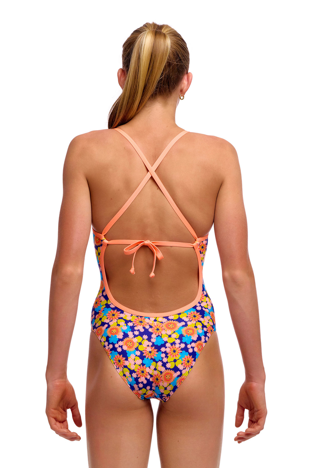 Купальник FUNKITA Girl's Killer Flowers (Tie Me Tight)
