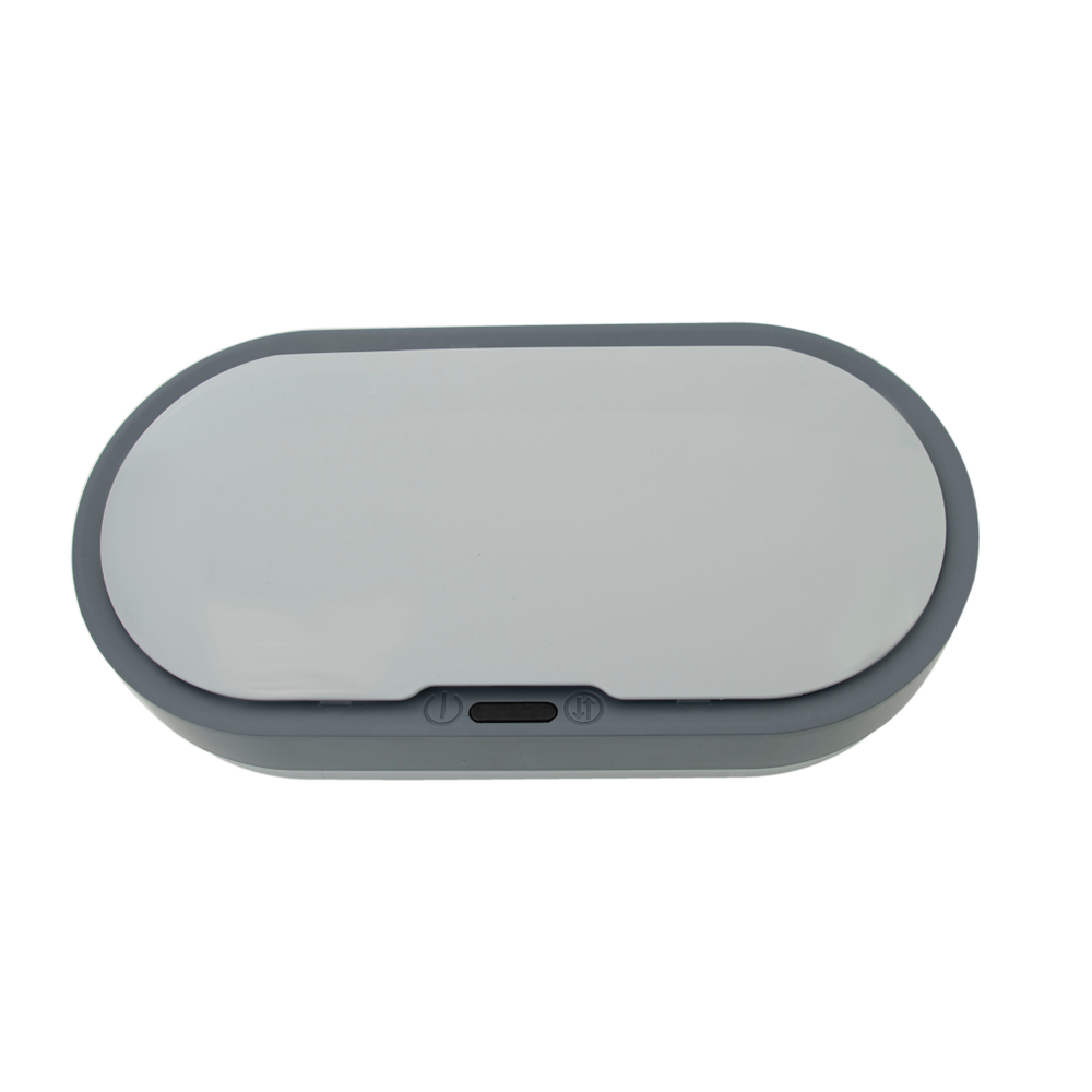 Ведро мусорное с ёршиком, сенсорное, JAH-6712, 8л (серый)