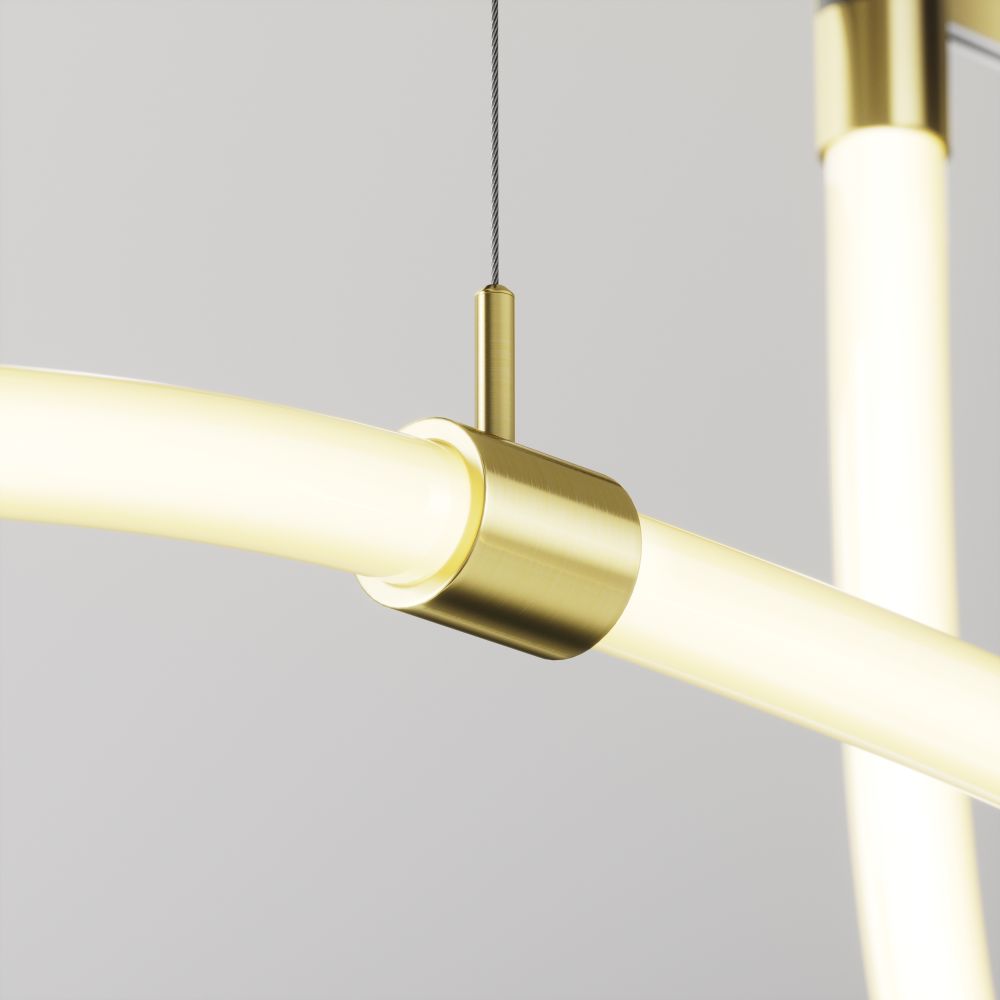 Потолочный коннектор с тросовым подвесом в шинопровод Maytoni Flarity   TRA154CSW-1BS