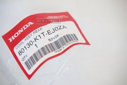 80130-K1T-EJ0ZA. COWL ASSY., RR. (WL) *NH196* (NH196 ROSS WHITE). HONDA