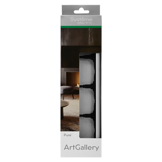 Рамка 4-м ArtGallery Pure органич. стекло алюм. SE GAL320304