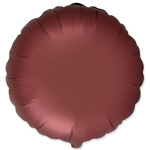 Круг 18" Шоколадный, Сатин Fm