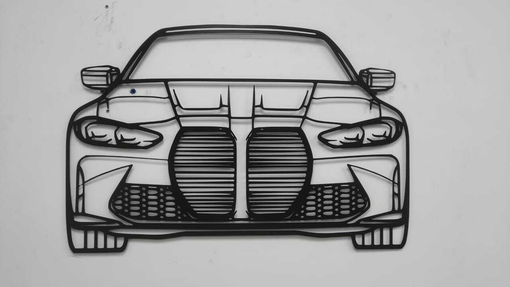 Панно автомобиль  "BMW"