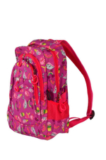 Рюкзак школьный 38*25*12см, сладости, 2отдел+карман, 2бок.кармана