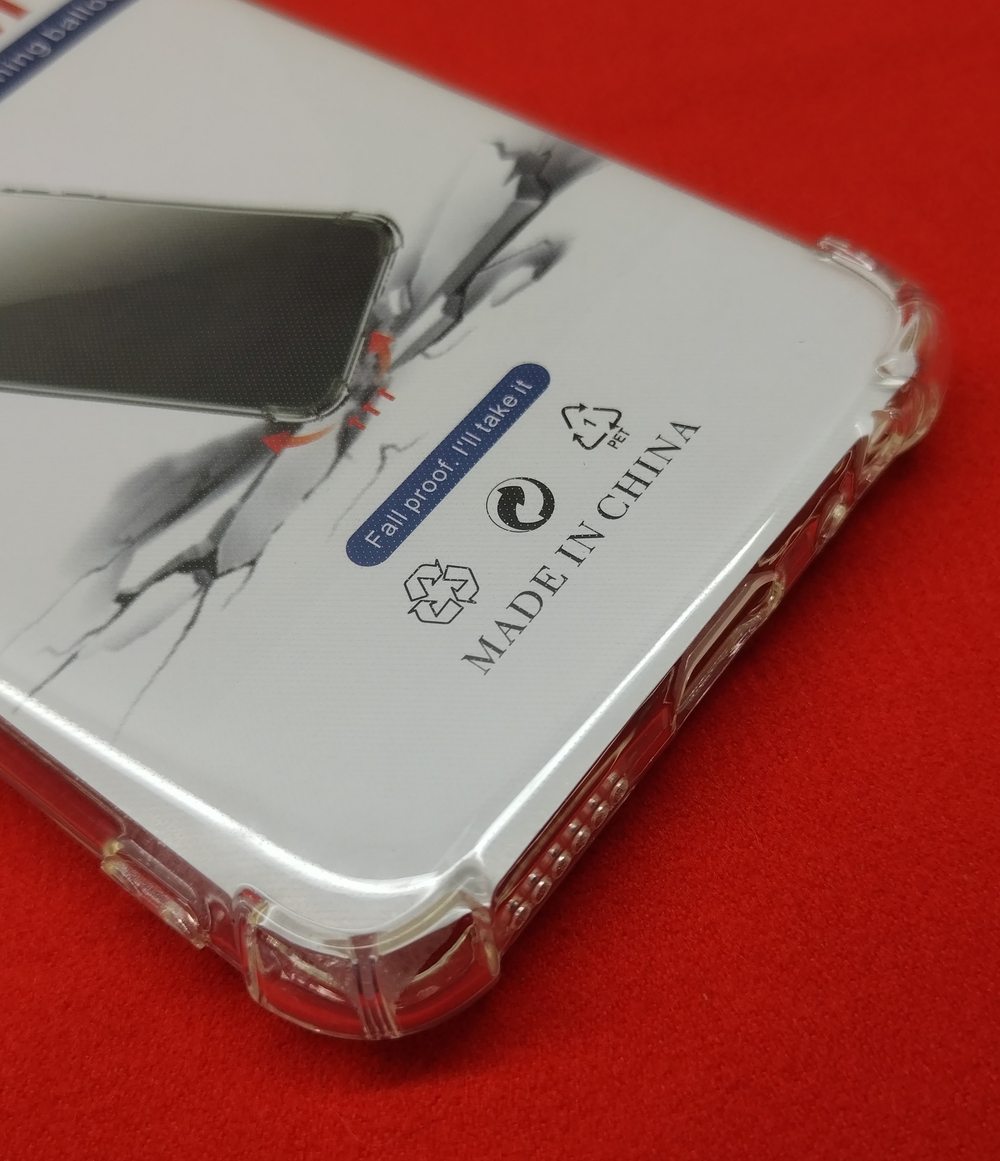 Infinix Hot 12i (X665B) / Чехол (накладка-бампер) с защитой углов противоударный (прозрачный)