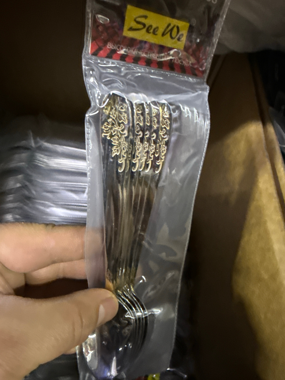 ложка чайная с цветами