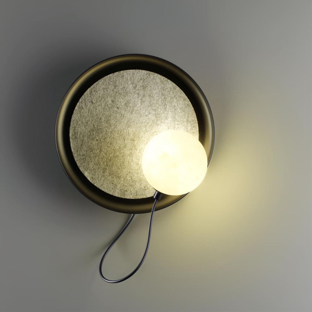 370974 OVER NT24 280 черный Светильник накладной настенный IP20 G9 7W 220V FELTO