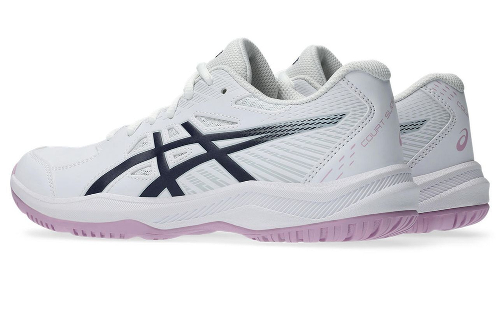 Женские Кроссовки теннисные Asics Court Slide 4 - белый