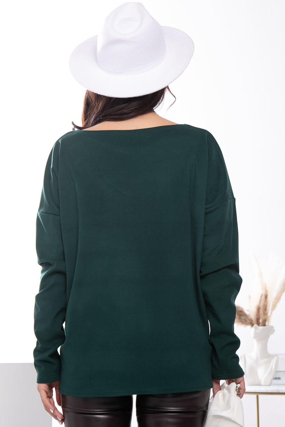 Лонгслив Инес (зеленый) Б11519 LT Collection