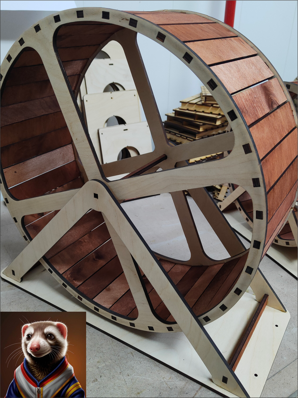 Беговое колесо для грызунов 40см