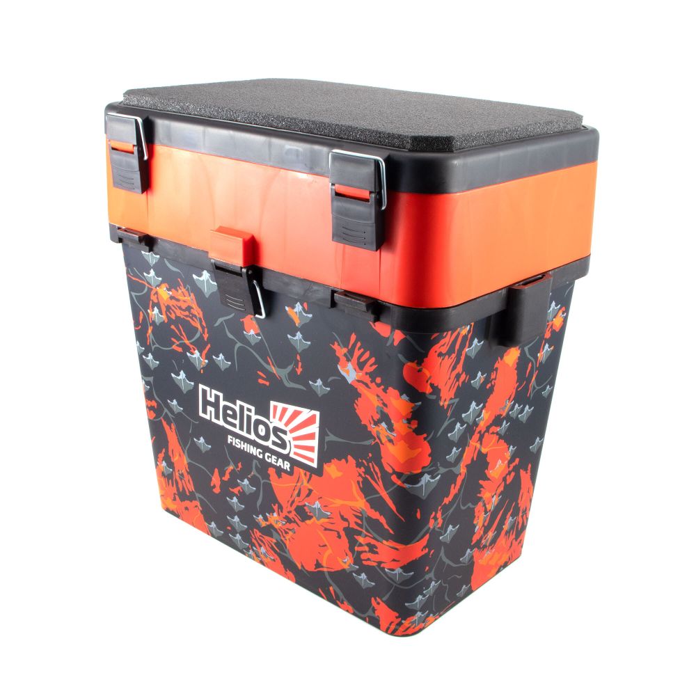 Ящик для зимней рыбалки &quot;SHARK&quot; Helios, 19 л, оранжевый/8/6/