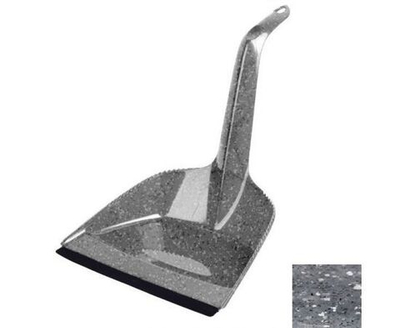 Совок с высокой ручкой "Grenada"гранит светло-серый