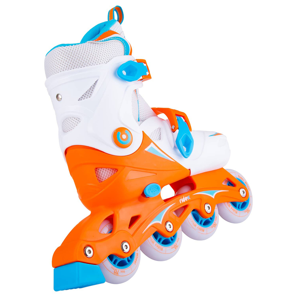 Ролики раздвижные Cricket Orange, пластиковая рама