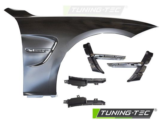 FENDERS SPORT STYLE WITH SIDE VENT CHROME fits BMW F32 F33 F36 13-19