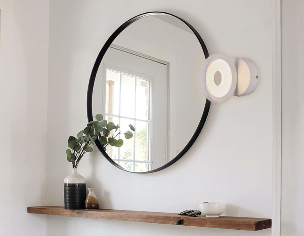 Ambrella Настенный светодиодный светильник с выключателем на корпусе Wall FW198