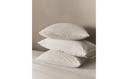 Наволочка Zara Home, хлопок 95%, вискоза 5%, однотонный, 6193/091