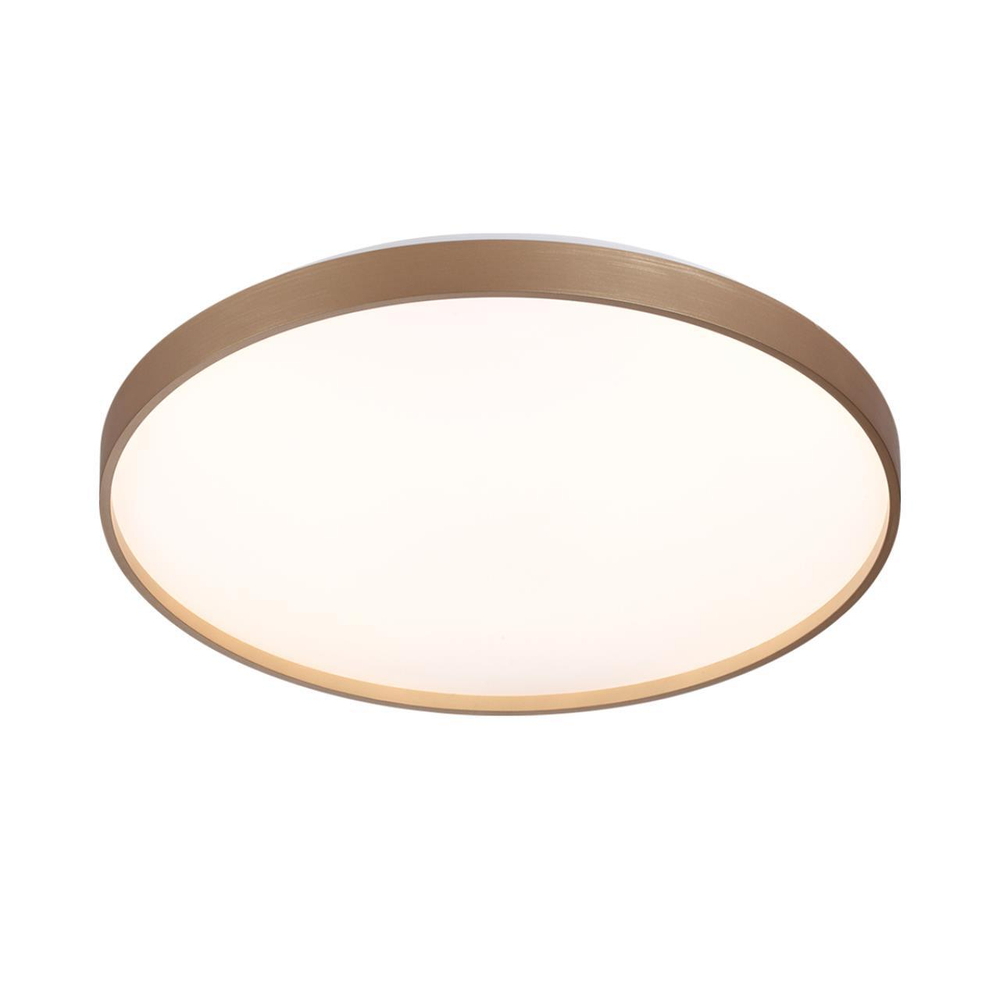 7783/EL TAN SN 000 Светильник пластик/белый/золото LED 70Вт 3000-6000К D498 IP43 пульт ДУ GABY