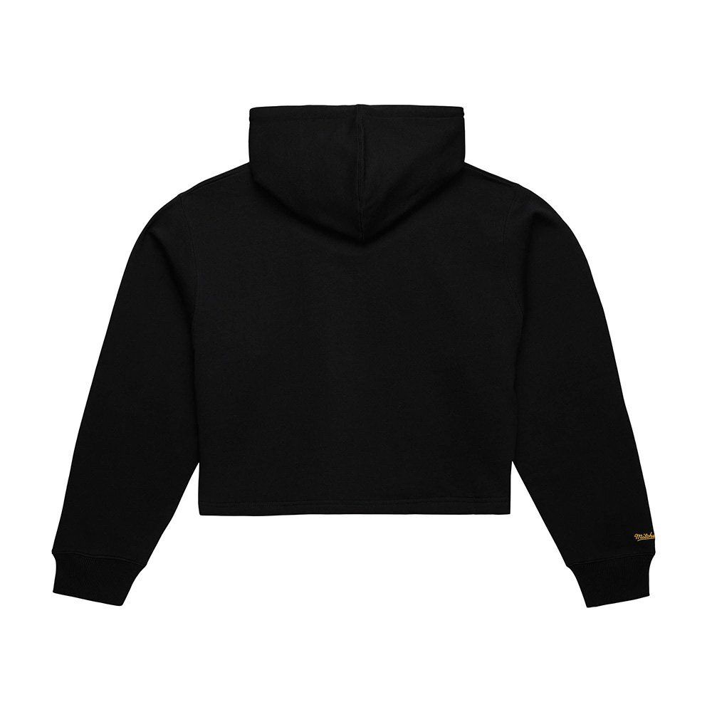 Баскетбольная женская толстовка Mitchell&amp;Ness NBA Los Angeles Lakers Crop Fleece Pullover Hoodie