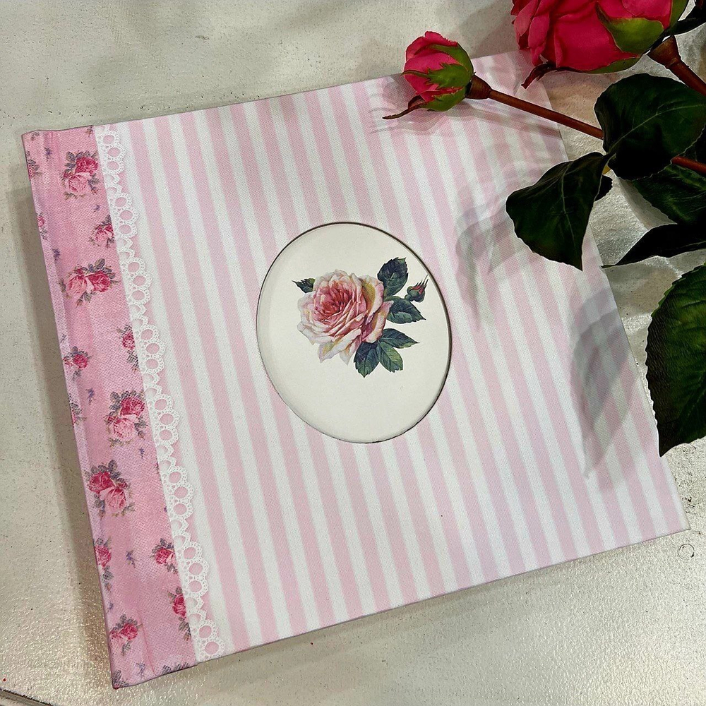 Фотоальбом розовый