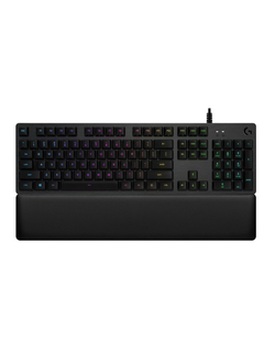 Клавиатура 920-009329 Logitech Клавиатура G513 Tactile (GX Brown switches) механическая черный USB Multimedia for gamer LED (подставка для запястий)