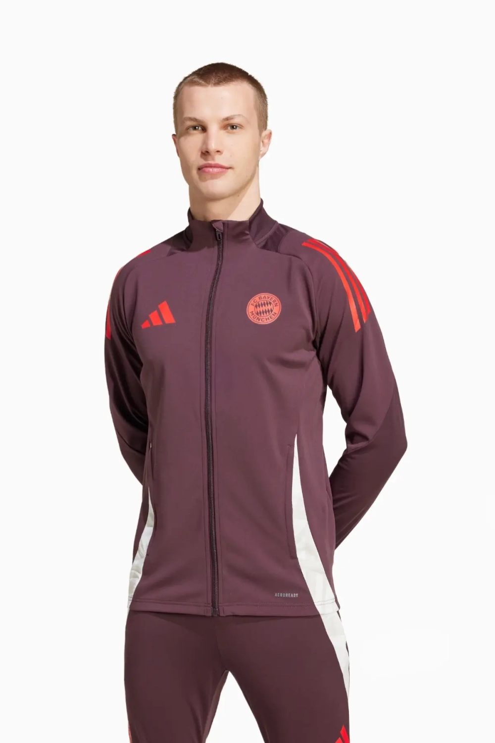Кофта adidas FC Bayern 24/25 Training - Бордовый