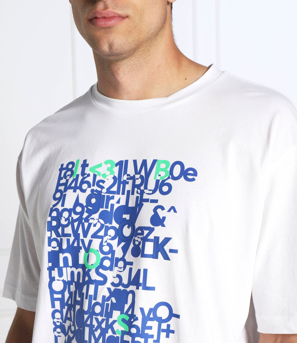 футболка tee 5 BOSS GREEN - белый(50477262)