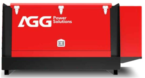 Дизельный генератор AGG DE44D5 в кожухе
