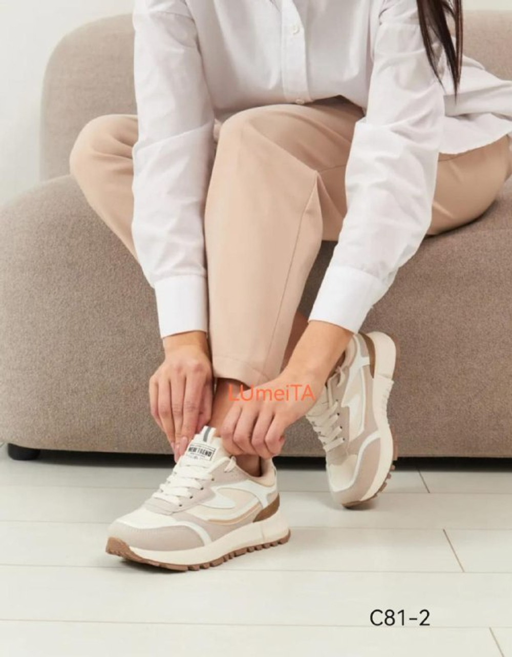 Кроссовки по 8 пар (36-41)р. / 81-2