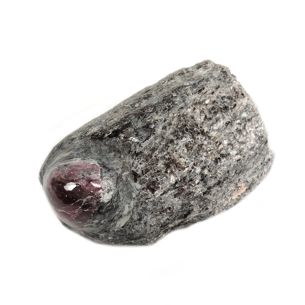 Гранат альмандин в породе(полировка) асс.