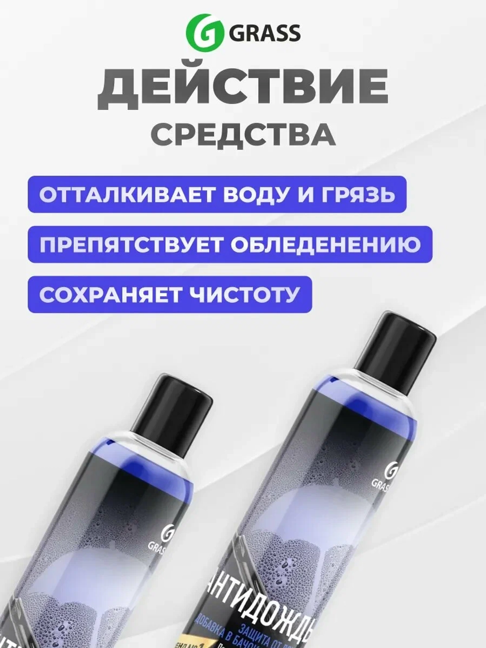 Антидождь в бачок омывателя GraSS 250мл