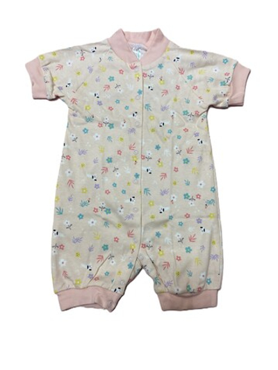 Песочник на девочку на кнопках из интерлока (100% хлопок) на рост 80 см