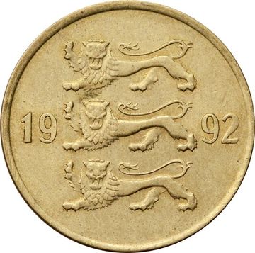 20 сентов 1992 Эстония