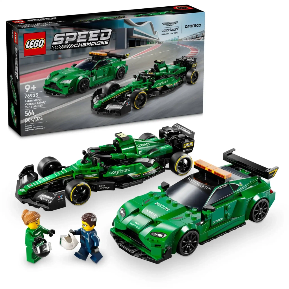Конструктор LEGO Speed Champions 76925 Автомобиль безопасности Aston Martin и AMR23