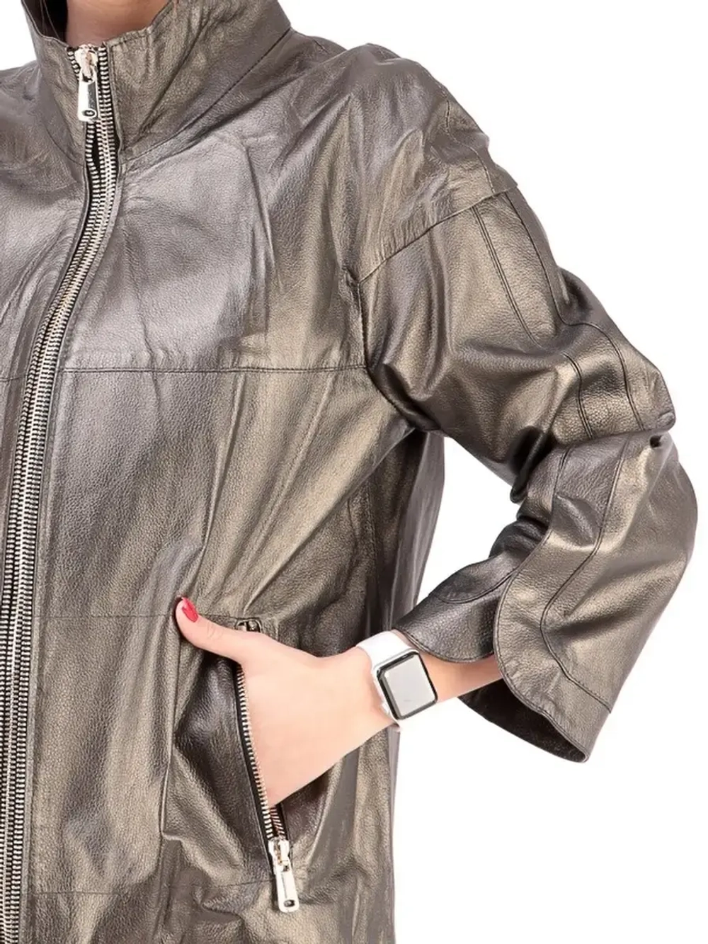 Куртка женская из натуральной кожи