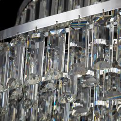 Citilux NAIAD CL315191 Люстра хрустальная подвесная Хром