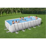 Каркасный бассейн Bestway Steel 5612B (640х274х132 см) с песочным фильтром, лестницей и тентом