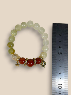 Браслет для Овна, оникс и яшма