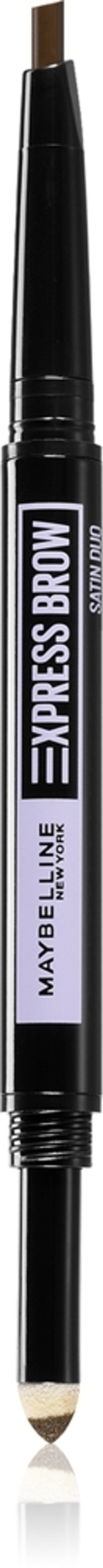 MAYBELLINE NEW YORK Express Brow Satin Duo - Двойной карандаш и пудра для бровей,