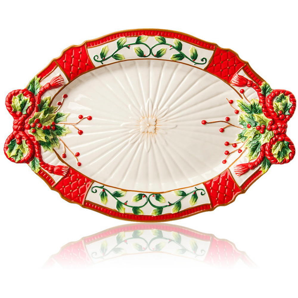 Блюдо 46х31см Счастливые дни Lamart