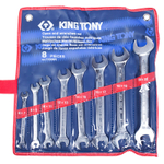 KINGTONY (1108MR) Набор рожковых ключей, 6-22 мм, 8 предметов