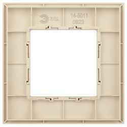 Рамка для розеток и выключателей ЭРА Elegance 14-5011-02 Classic, на 1 пост, сл.кость