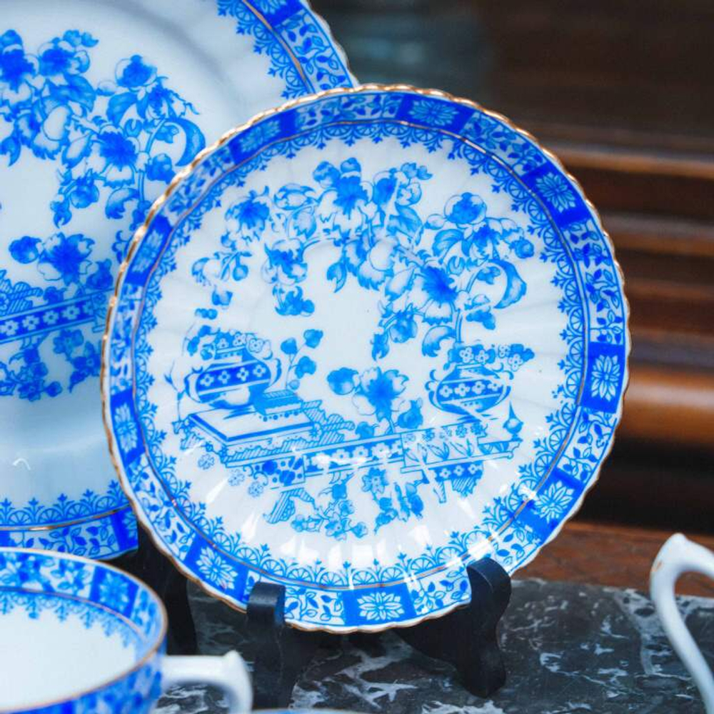 Чайный сервиз на 6 персон «Голубая классика Баварии»