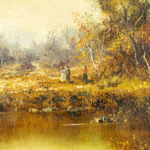 Парные картины «Осенний пейзаж»