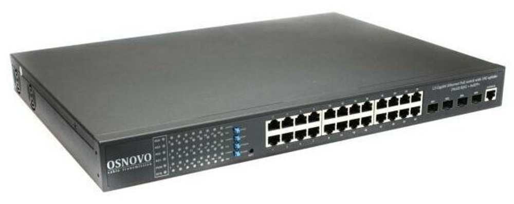 Коммутатор Osnovo SW-24G4X-1L
