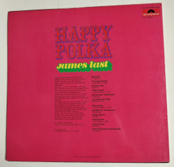 Винтажная виниловая пластинка LP James Last Happy Polka (Germany 1971) (Club Edition)