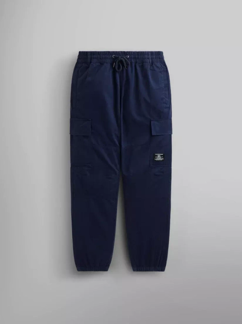 Брюки джоггеры Alpha Industries Cotton Jogger (т.синие - r.blue)