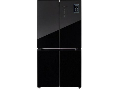 Холодильник Tesler RCD-545I черное стекло