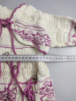 Платье вязаное на 3 года